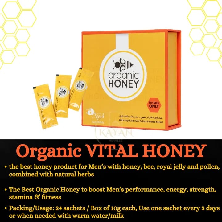 Organic Honey 24 sachets - Image 4