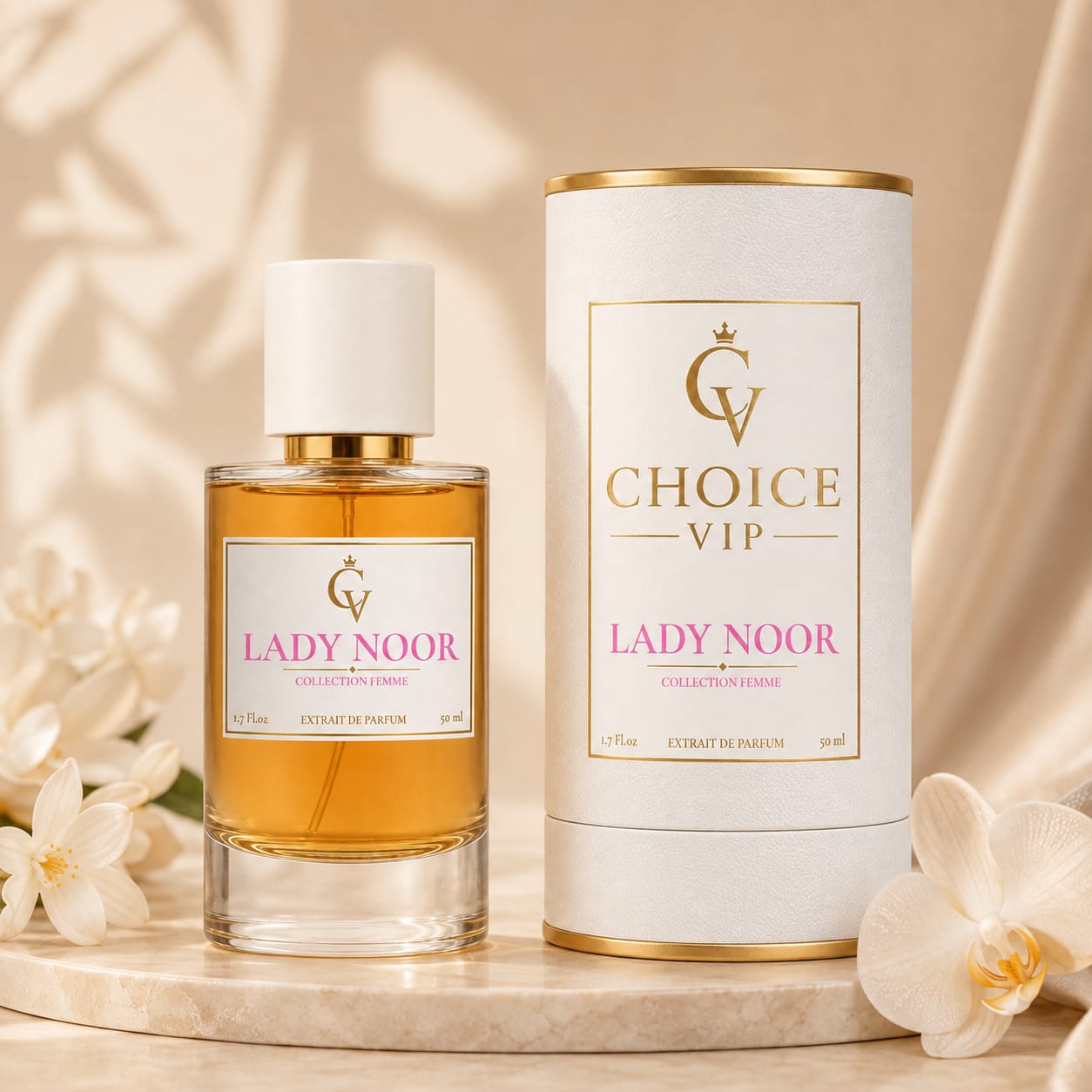 Lady Noor-Eau de Parfum – Floral, Citrus & Warm Vanilla Fragrance 50ml 1.7fl.oz - Image 4